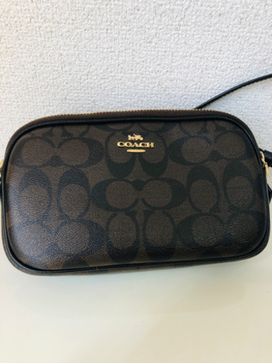 【美品】COACH ミニショルダーバッグ ラッピング袋＆紙袋付き！