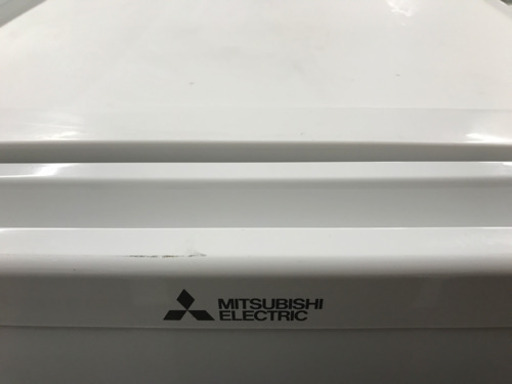 洗浄済み。三菱ノンフロン冷凍冷蔵庫 146L 2ドア 右開き・MR-P15EC-KW.2018年製