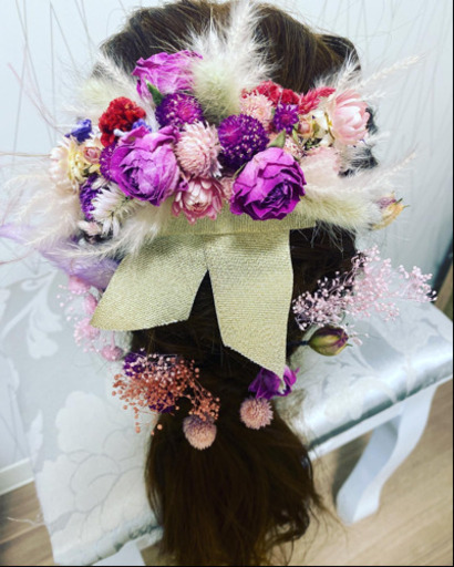 ドライフラワーヘアアレンジ飾り 佳世子 浅草の家具の中古あげます 譲ります ジモティーで不用品の処分