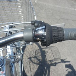 シティサイクル 28インチ 6段変速 シルバー 自転車 6段切替 札幌 西野店