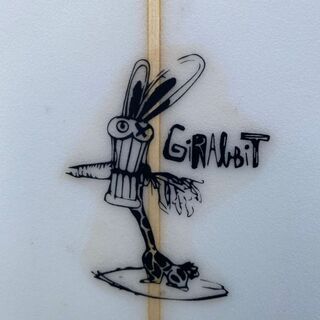 中古PU　アルメリックサーフボード　モデル名　Girabbit　売ります！