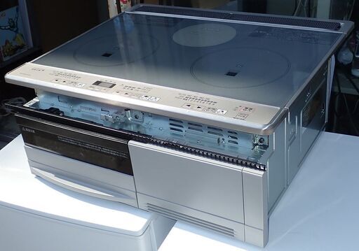 札幌 クリナップ IHクッキングヒーター ZEFZR6M12XSS 2A 20A 2012年製 中古