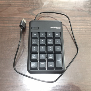 パソコン 有線テンキーボード