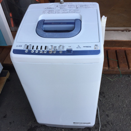 状態良好！ HITACHI 7.0kg 洗濯機 白い約束 NW-T73  2017年製
