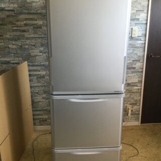 [美品] SHARP シャープ ノンフロン冷凍冷蔵庫 SJ-W3...