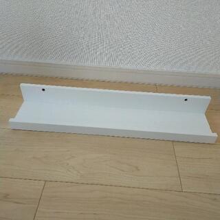 IKEAのアート用飾り棚2つ, ホワイト55 cm