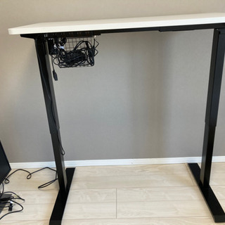 値下げ】FLEXISPOT電動式デスクE1Eセット(120×60cm) - パソコンデスク