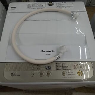 Panasonic/パナソニック 6kg 洗濯機 NA-F60B9 2016年製 【ユーズド 