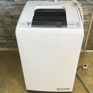 高年式]HITACHI 日立 全自動電気洗濯機 白い約束 NW-70C 7.0kg