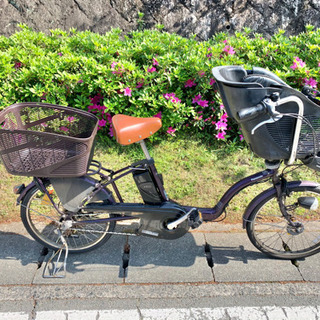 子ども乗せ電動自転車　パナソニック　電動自転車　子供乗せ　20インチ　ギュット パナソニック ギュット 子ども乗せ 電動 自転車