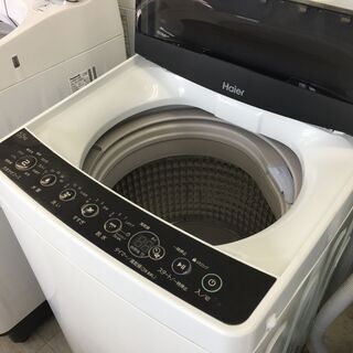 ハイアール5.5K洗濯機　2019年製！分解クリーニング済み！