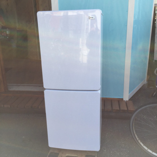 美品！ Haier 2ドア 冷凍冷蔵庫 大容量ボトムフリーザー JR-NF148B 2019年製