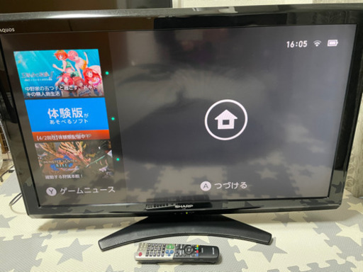 テレビ 40型 シャープ AQUOS