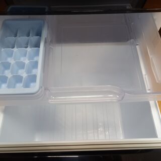 G4407　半年保証付き　動作良好　カード利用可能　2ドア冷蔵庫　三菱　MR-P15Z-B1　2016年製　146L　ファン冷式　送料A　生活家電　プラクラ南9条店　札幌