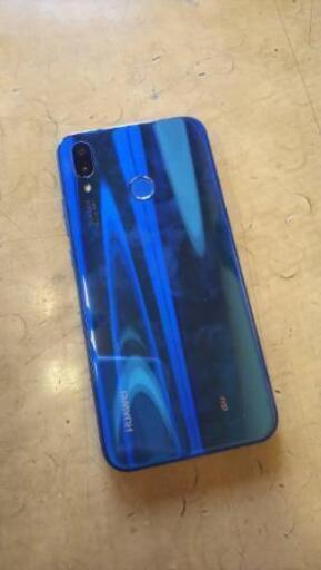 HUAWEI20lite Blue(SIMロック解除済み)