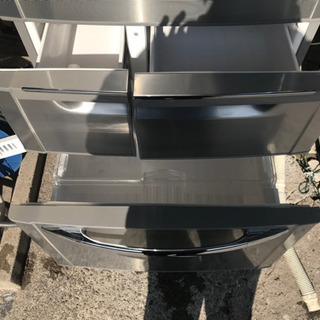 【リサイクルサービス八光　安心の1か月保証　旧鹿児島市内配達・設置無料】東芝 TOSHIBA GR-NF376F-XS [ノンフロン冷蔵庫(フレンチドア)]