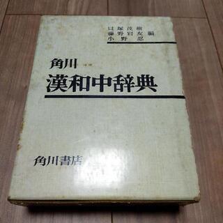 【ネット決済・配送可】漢和中辞典