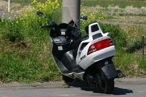 自賠責保険付-埼玉発314】SUZUKIスカイウェイブ 11990Km 白(ベンツテール) 自賠責保険付-埼玉発314】SUZUKIスカイウェイブ 11990Km 白(ベンツ