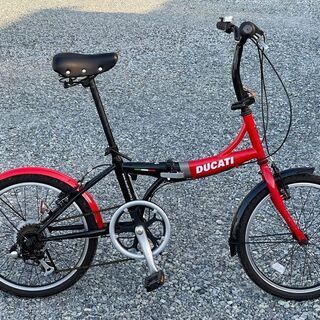 DUCATI ドゥカティ 20インチ折りたたみ自転車 - 折りたたみ自転車