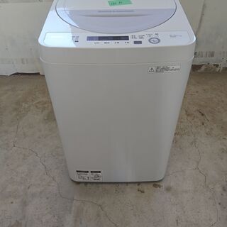 SHARP シャープ 全自動洗濯機 5.5kg ES-GE5A ...