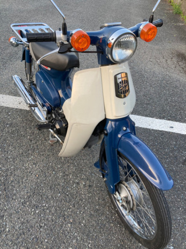 売約済み　ホンダ　スーパーカブ50 FI 4スト　青/白　きれい！軽メンテ　後タイヤ新品！　福岡市