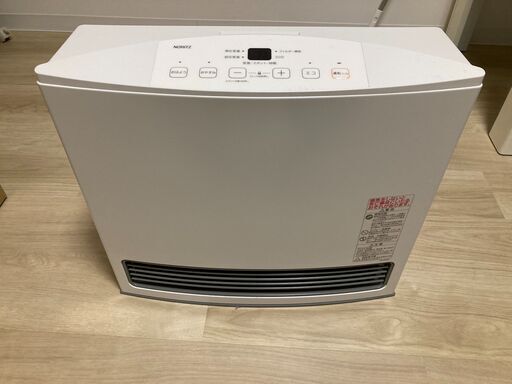 (取引者決定しました) ガスファンヒーター(2019年12月購入、11-15畳用)