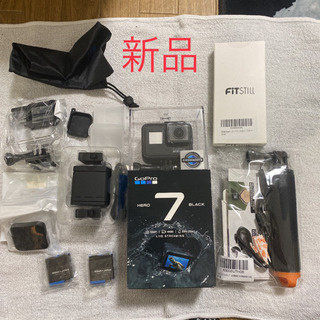 【ネット決済・配送可】新品！GoPro HERO７　BLACKセット