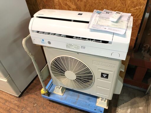 【動作保証60日間あり】SHARP 2019年 2.2kw 6畳用 ルームエアコン AY-J22S プラズマクラスター【管理KR168】