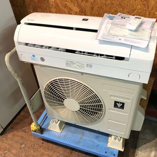 動作保証60日間あり】SHARP 2019年 2.2kw 6畳用 ルームエアコン AY-