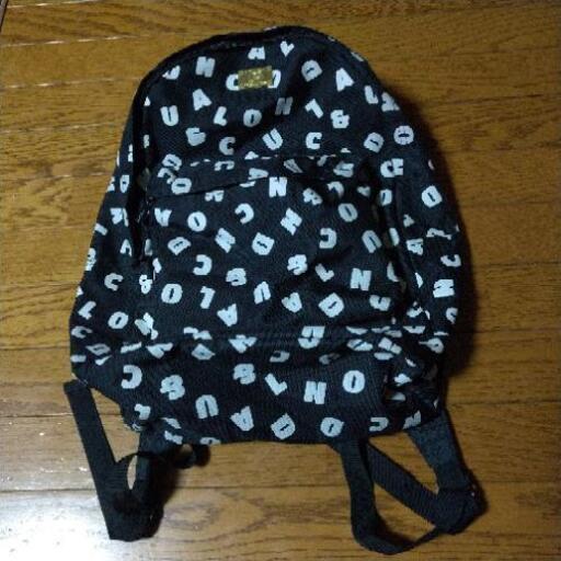Co Lu ココルル リュック モノトーンロゴ柄 ゆず茶々 平和の靴 バッグの中古あげます 譲ります ジモティーで不用品の処分