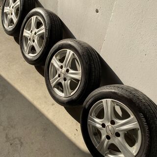 タイヤ、ホイール 【155/65 R13 73S 】 LEBEN アルミホイール×タイヤ4 