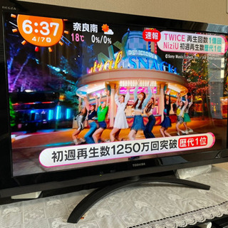 37インチ 液晶テレビ TOSHIBA REGZA  値下げ！