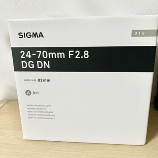 SIGMA 24-70 f2.8 ART Eマウントレンズ