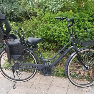 ママチャリ　子供後ろ乗せ　非電動　ギア切り替えあり
