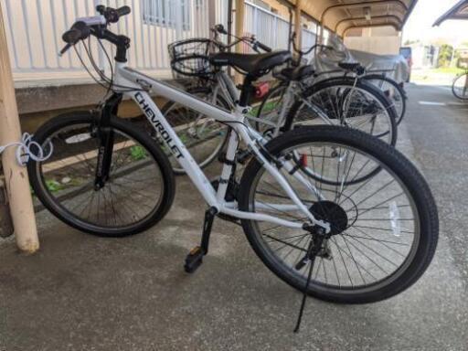 3/29まで！中古自転車(3/28に点検済) シボレー ATB268F-sus 26インチ