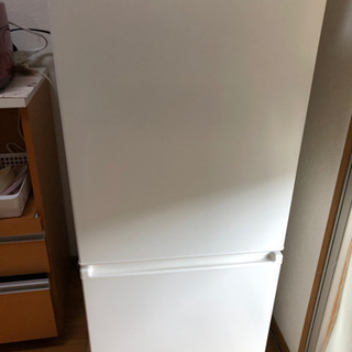 【ネット決済】冷蔵庫　AQUA AQR-17J ホワイト