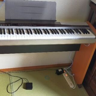 電子ピアノ（カシオPX-500L）無料で譲ります