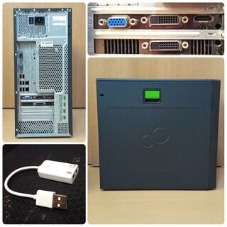 値下げ)格安快適ゲーミングPC Xeon GTX750Ti SSD240G メモリ8G