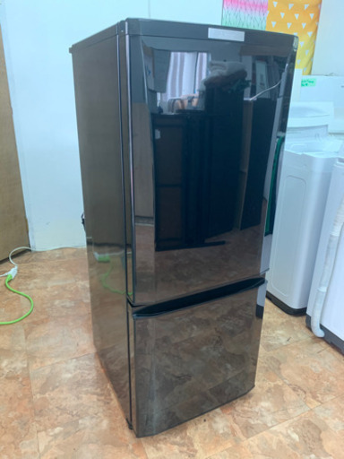 【値下げしました】三菱 冷凍冷蔵庫 2017 黒 BLACK MR-P15 MITSUBISHI 冷蔵庫