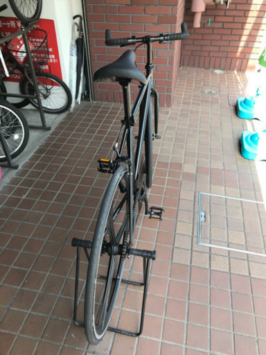 ★美品★700ｃ シングルピストバイク ブラック