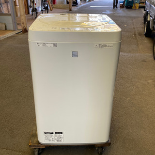 シャープ洗濯機　SHARP ES-G4E7 美品