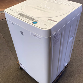 シャープ洗濯機　SHARP ES-G4E7 美品
