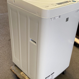 シャープ洗濯機 SHARP ES-G4E7 美品 - 家電