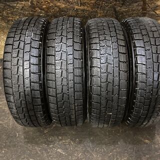 DUNLOP WINTER MAXX WM01 165/55R15 15インチ スタッドレス 4本 2016年製 バリ溝 N-BOX ピクシスメガ N-WGN等　(TG462) クレジットカード QR決済可能