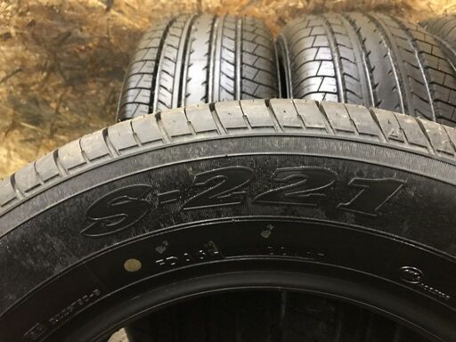 新品 YOKOHAMA S-221 225/60R16 16インチ 夏タイヤ 4本 2016年製 セルシオ シーマ センチュリー ブラウディア等　(TC337HR) クレジットカード QR決済可能 新品 YOKOHAMA S-221 225/60R16 16インチ 夏タイヤ 4本 2016年製