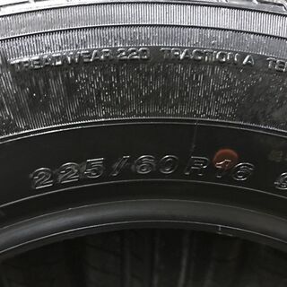 新品 YOKOHAMA S-221 225/60R16 16インチ 夏タイヤ 4本 2016年製 セルシオ シーマ センチュリー ブラウディア等　(TC337HR) クレジットカード QR決済可能