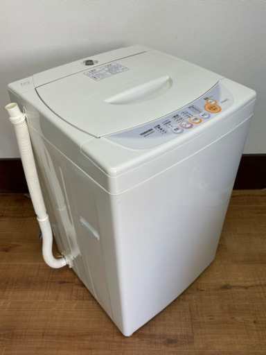 東芝全自動洗濯機AW-501G(WT)2002年製 動作確認済みステンレス槽