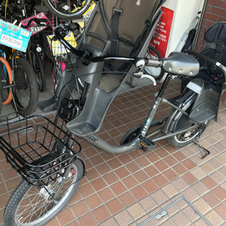 ブリジストン　bikke幼児2人同乗自転車　20インチ　内装３段変速　ledオートライト　前後チャイルドシート付き ブリジストン bikke幼児2人同乗自転車 20インチ 内装3段変速 led