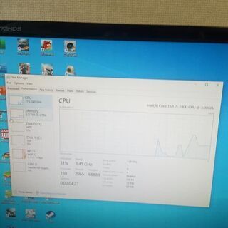 MOUSE Computer PC i5 7400 GTX1060 6GVRam,Ram 16G, SSD 120G, 24 