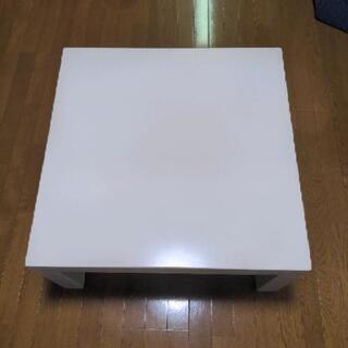 【ネット決済】白ローテーブル こたつ